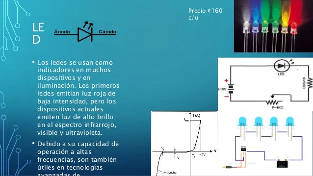 catalogo de componentes electronicos